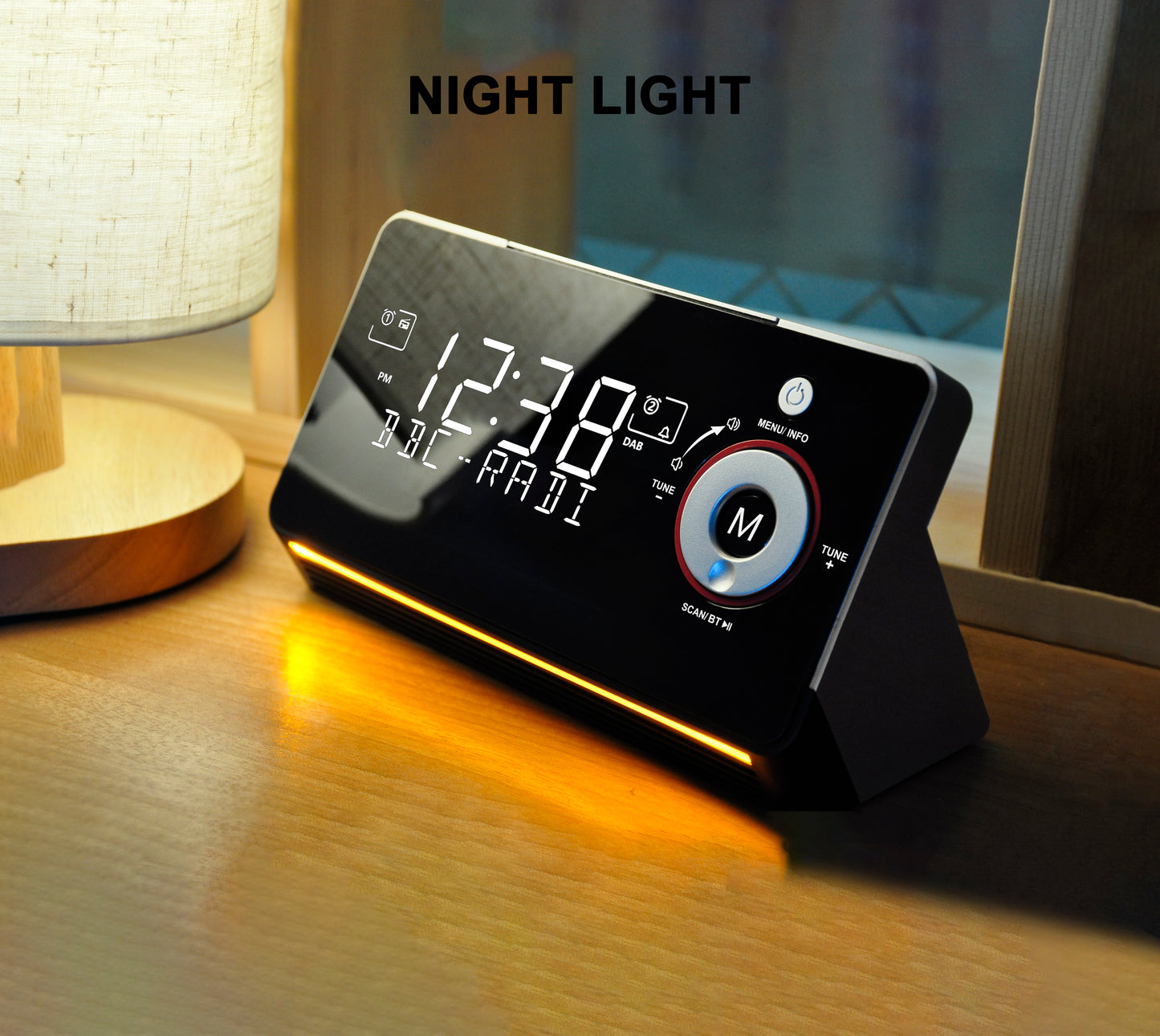 Alarm Clock with DAB & FM Radio iTOMA 729