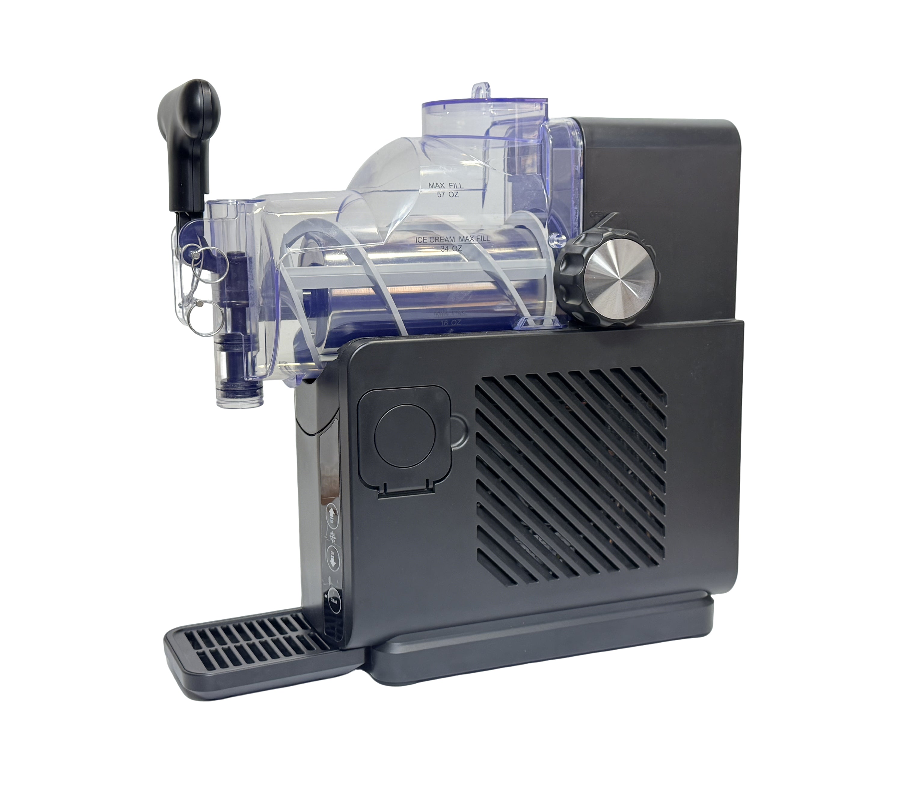 Frozen Drink & Slushie Machine, Soft Serve Ice Cream Maker - 5 Presets for Ice Cream, Slush, Spiked Slush, Frozen Juice, Milkshakes, Self-Cleaning - Perfect for Home Use