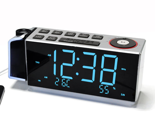 Projection Alarm Clock with FM Radio iTOMA CKS509