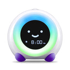 LittleHippo Mella: Kids Alarm Clock, Ready to Rise Children's Sleep Trainer, Night Light, Sound Machine and OK to Wake for Toddlers and Kids - Arctic Blue (Updated 2025)