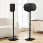 Speaker Stands for Sonos Era 100 & Era 300, 26”-43” Height Adjustable Floor Stand, Dual-Mount Base Surround Sound Speaker Mount with Cable Management for Home Theater, Pair (2 Pack)