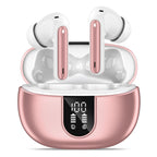 Wireless Earbuds, Bluetooth 5.3 Headphones 40Hrs Playtime Deep Bass Stereo in-Ear Earbud, LED Power Display, Call Noise Canceling Headphones with Mic, IP7 Waterproof Earphones for iPhone Android