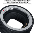 EF-EOS R Auto Focus Lens Mount Adapter, Compatible with Canon EF/EF-S Lenses for EOS R, R3, R5, R6, R7, R8, RP, R50, R100 Mirrorless Cameras