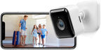 GNCC 2K Indoor Security Camera Dog Camera Motion Detection, Cameras for Home Security with 2-Way Audio Siren, Night Vision, Cloud & SD Card Storage, Works w/Alexa & Google Home, 2.4G WiFi(only), C2
