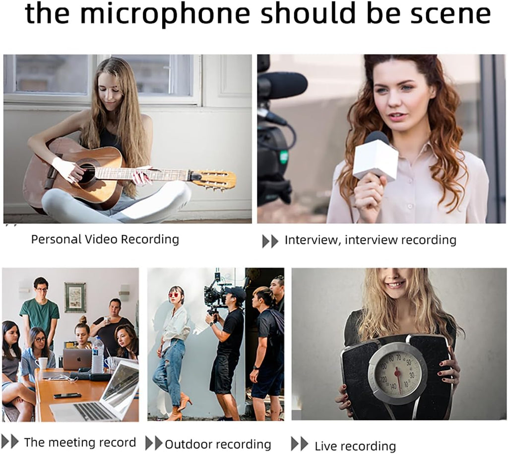 ALTSON Microphone for iPhone/Android/Camera, Wireless Microphones, 328ft Transmission, 18H Battery Life, Mini Microphone for Vlogging, Filmmaking, and Content Creation