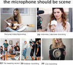 ALTSON Microphone for iPhone/Android/Camera, Wireless Microphones, 328ft Transmission, 18H Battery Life, Mini Microphone for Vlogging, Filmmaking, and Content Creation