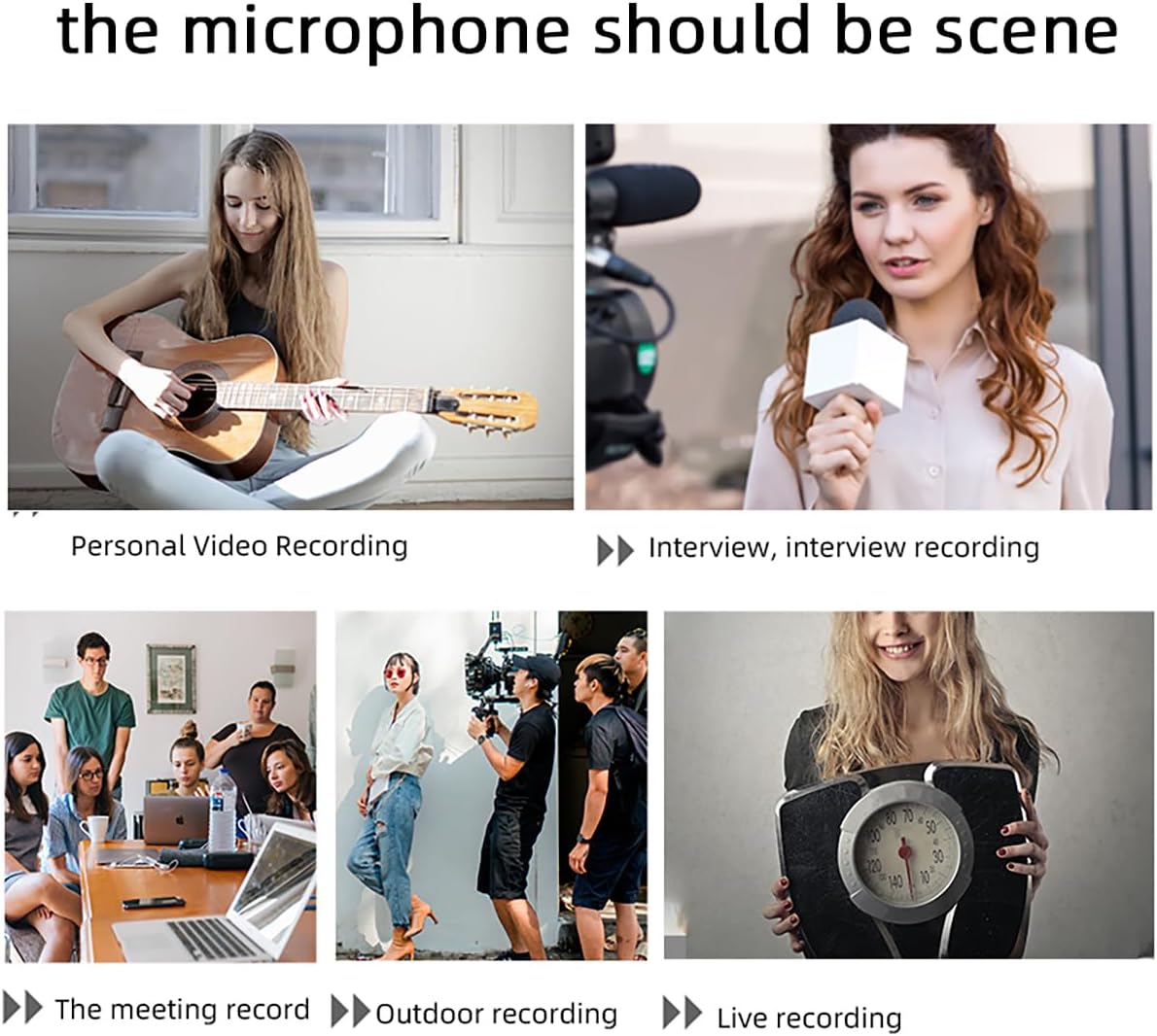 ALTSON Microphone for iPhone/Android/Camera, Wireless Microphones, 328ft Transmission, 18H Battery Life, Mini Microphone for Vlogging, Filmmaking, and Content Creation