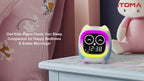 Kids Alarm Clock Addo,Sunrise/Sunset Simulation Bedside Lamp, Grow Children's Clock Trainer and Bluetooth Music Player,White Noise Sleep Sounds Wake Up Clock Owl iTOMA 912